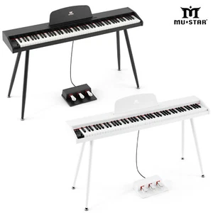 MUSTAR 88 Tasten Digital Piano für Anfänger mit 3 Pedaleinheiten - Bild 1 von 22