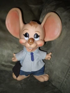 Mailman Carrier Mouse Bank Huron Products Vintage Big Ear Mouse Bank 10.5" Tall - Picture 1 of 2