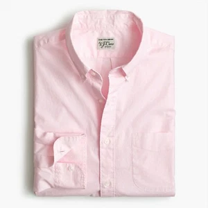 J.Crew Slim Untucked Secret Wash Shirt in Speckled Pink | M | $79.50 - Picture 1 of 1