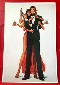 Octopussy James Bond Roger Moore Movie/Film Poster Art PICTURE/PRINT 12.5" x 8" - Imagen 1 de 3