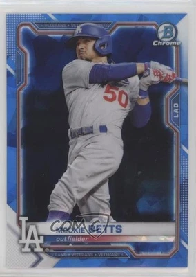 2021 Bowman Chrome Sapphire Edition Mookie Betts #86 - Image 1 of 3