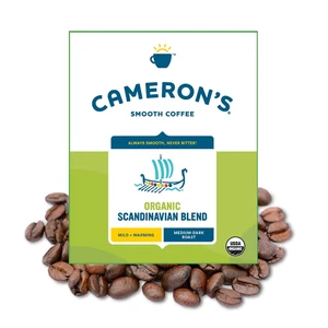 Café de grano entero tostado, mezcla escandinava orgánica, 4 libras - Imagen 1 de 9