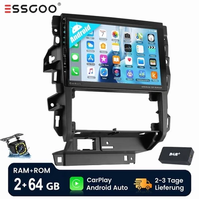 DAB 9" 2+64GB Android 14 Autoradio DAB+ Für VW Bora Golf 4 1J Type-C Carplay GPS - Bild 1 von 4