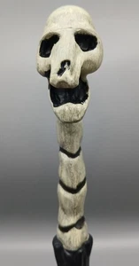 Universal Studios Wizarding World Of Harry Potter Death Eater Skull Swirl Wand  - Picture 1 of 4