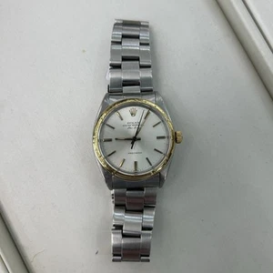 Rolex Air-King 5500 Silver Oyster Bracelet with Silver Bezel - Picture 1 of 7