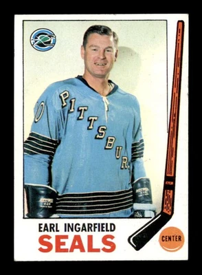 1969 Topps #87 Earl Ingarfield   EX/EX+ X3568397 - Image 1 of 3