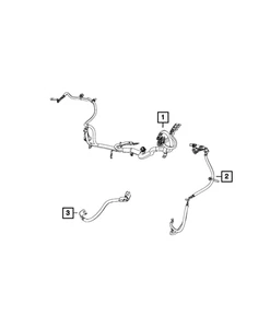 Genuine Mopar Battery Negative Wiring 68140290AE - Picture 1 of 1