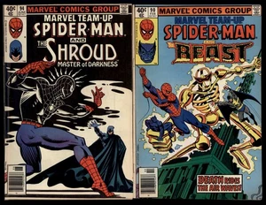 Marvel Comics EQUIPO UP-BEAST la Sábana Santa 90, 94 * detalles sin clasificar escaneados - Imagen 1 de 6