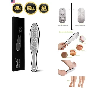 Foot File Callus Remover Pedicure Rasp Cracked Heel Dead Skin Stainless Steel - Picture 1 of 11