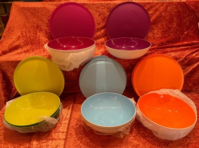 Tupperware_ALLEGRA SCHÜSSELN 5L+3,5L+2,5L+1,5L+740ml_Ausstellungsstücke - Bild 1 von 4