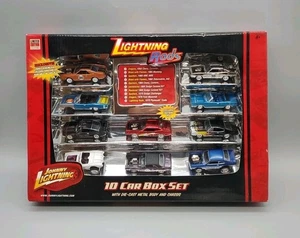 Johnny Lightning Lightning Rods 10 Car Box Set 69 Camaro Spoilers Limited NIP  - Picture 1 of 11