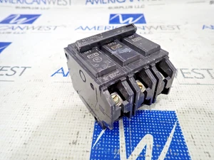 GE THQL32030 30 Amp 3 Pole 120/240V Plug In Circuit Breaker tested - Picture 1 of 9