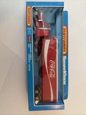 Camión de refrigeración Matchbox Super Kings K31 Peterbilt Coca Cola 1981 Foto 1 de 4
