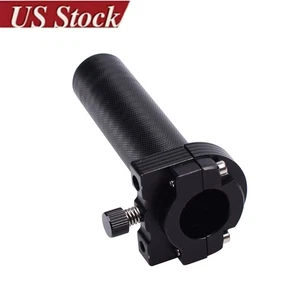 1" Quick Turn Twist Throttle Handlebar Control Grip For Harley 883 1200 Black - Picture 1 of 8