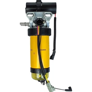 12V 32/925950 Fuel Lift Pump Fuel Filter Assembly for JCB Loader 3CX 4CX 6TST - Picture 1 of 8