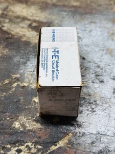 Siemens P130 (neu) Schutzschalter, 120/240V, 30A, 1P, 1Ph, 10kA@120VAC, zum Anschrauben - Bild 1 von 8