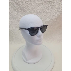 J. Crew Womens Sunglasses Clear Gray Frame 90s Black Lens - Picture 1 of 10