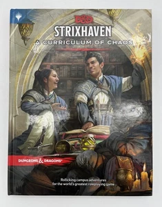 Dungeons & Dragons - Strixhaven: Curriculum of Chaos w/ Map HC 1st Printing -D&D - Foto 1 di 3