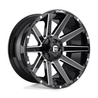 [ 4 ] Fuel Wheels D615 Contra - Gloss Black Milled 8x180 / 20x9