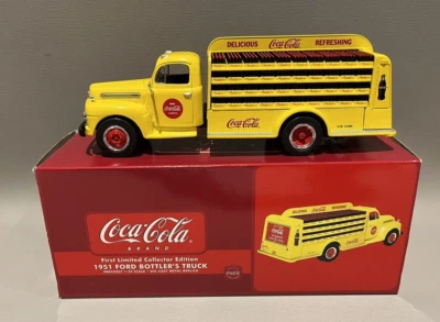Coca-Cola 1951 Ford Bottler's Truck 1:34 Die Cast Metal Replica - First Gear - Image 1 of 4