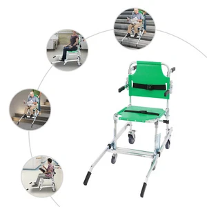 Sedia Scale Pieghevole Emergenza Medica Evacuazione Chair Stair Chair - Foto 1 di 16