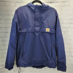 Chaqueta Pullover Carhartt Nimbus Con Capucha Azul Marino Talla L - Imagen 1 de 6