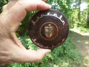 1946 Lincoln Twelve Horn Button Brown - Foto 1 di 5