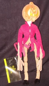 "Raro Disney Pesadilla antes de Navidad Cabeza de Calabaza Jack Beanbag 13""" - Imagen 1 de 4