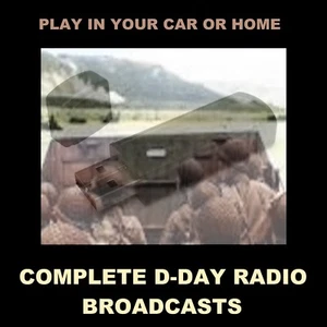 COMPLETE D-DAY CBS & NBC RADIO BROADCASTS ON A USB FLASH DRIVE! - Picture 1 of 3