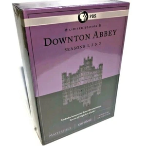 Masterpiece PBS Downton Abbey S1 2 3 Deluxe Limited Original UK Edition New DVD - Imagen 1 de 7