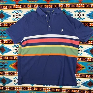 Polo Ralph Lauren Polo a Rayas Manga Corta Calce Clásico Grande - Imagen 1 de 5