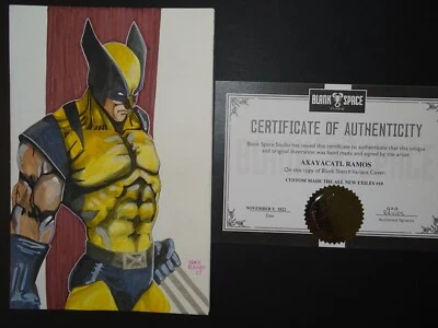 THE ALL NEW EXILES #10 CUSTOM SKETCH VARIANT (1996 MALIBU) ORIGINAL ART - Image 1 of 4