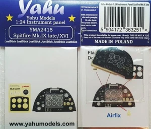 YAHU YMA2415 Spitfire Mk.IX late & Mk.XVI 1/24 Instrument panel - Picture 1 of 1