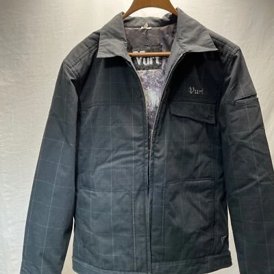 Vurt Plaid Jacket Full Zip Lightweight Coat Collared Gray Mens Size Unknown - Image 1 of 4