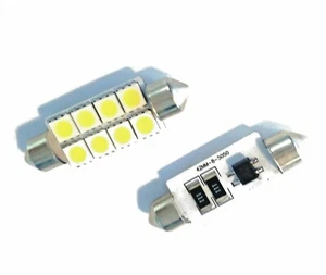 Kit 2 lampadine 8 led siluro con canbus per luce targa e plafoniera - Imagen 1 de 3