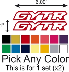 GYTR Yamaha sticker kit set (Buy 2 get 1 free) for Motorcycle - Picture 1 of 4