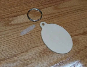 Leder Schlüsselanhänger Kit ideal für Lasergravur und Werkzeug Spaß für Kinder - Bild 1 von 3