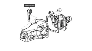 SOPORTE SOPORTE DIFF BMW E31 210 CAJA GRANDE BUJE DE TRANSMISIÓN 850 CSI 33171136332 - Imagen 1 de 1