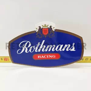 Adesivo Vintage Sticker Aufkleber 80's - Rothmans Racing Formula 1 RIF. C4 - Picture 1 of 1
