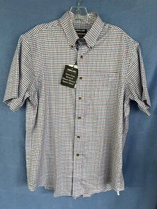 Kirkland Signature Short Sleeve Button-Down Shirt New With Tags - Picture 1 of 3