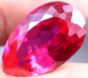 Extremely Rare & Natural 24.20 Ct SUNRISE RUBY GGL Certified Loose Gemstone - Picture 1 of 13