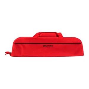 5 POCKET Chef Knife Case Roll Bag knife bag chef bag Ergo Chef (Bright RED) - Picture 1 of 6