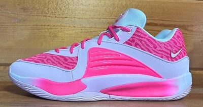 Zapatos de baloncesto para hombre Nike I.D KD16 talla 11 ROSA/BLANCO/PUESTA DE SOL (SÓLIDOS) Foto 1 de 4