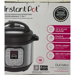Instant Pot Duo Mini 7-in-1 Multi-Cooker Pressure Cooker 3-Pint - Picture 1 of 1