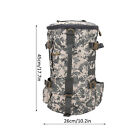 Fishing Gear Backpack Cylindrical Fishing Accessories Bag With Rod Holder Fo DS0