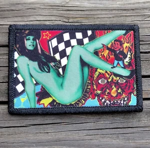 House of 1000 Corpses Sheri Moon Zombie Morale Patch Gancio e Anello Tattico 2A - Foto 1 di 2