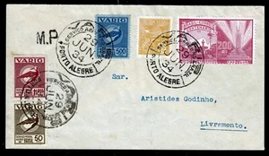 Brazil Varig V 14,16,18 on airmail letter Porto Alegre 29.6.34 - Picture 1 of 2
