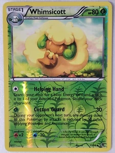 Tarjeta Pokémon REVERSE HOLO Whimsicott 11/98 casi nueva - Poderes Emergentes - sui Art - Imagen 1 de 3