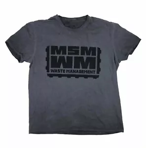 Tactical Mil-Spec Monkey MSM LG Waste Management T Shirt Discontinued Grey FLAW - Picture 1 of 7
