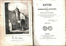 REVUE DE LA NUMISMATIQUE FRANCOISE  ANNEE 1836 RELIEE